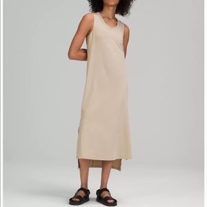 Lululemon tank midi dress